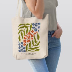 Floral Collection No 11 Tote Bag (Υφασμάτινη Τσάντα Αγοράς) Floral Collection No 11 Tote Bag (Υφασμάτινη Τσάντα Αγοράς)